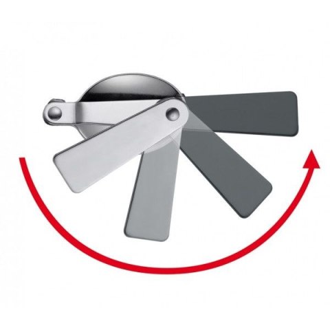 Termos obiadowy ze składaną łyżką 0,75 L CILIO śred. 9,5 x 20 cm szary