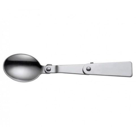 Termos obiadowy ze składaną łyżką 0,75 L CILIO śred. 9,5 x 20 cm szary