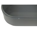 Chlebak metalowy KELA 44 x 21,5 cm szary