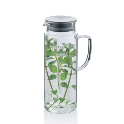 Dzbanek szklany, śred. 9,5x26 cm, 1,6 l