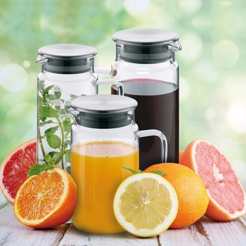 Dzbanek szklany, śred. 9,5x26 cm, 1,6 l