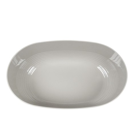 Owalny plastikowy pojemnik na chleb z bambusową pokrywką KELA 37,5 x 23 x 14 cm
