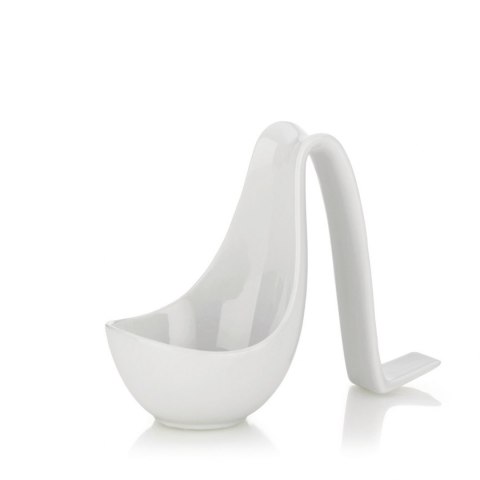Stojak na łyżkę porcelana
