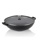 Wok ze szklaną pokrywą 4 L