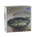 Wok ze szklaną pokrywą 4 L