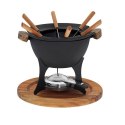 Żeliwny zestaw do fondue dla 6 os. 1 L