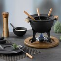 Żeliwny zestaw do fondue dla 6 os. 1 L