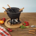 Żeliwny zestaw do fondue dla 6 os. 1 L