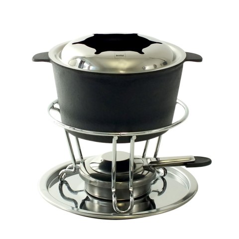 Zestaw do fondue dla 6 os., 11 el., 0,8 l, śred. 20 x 19,5 cm