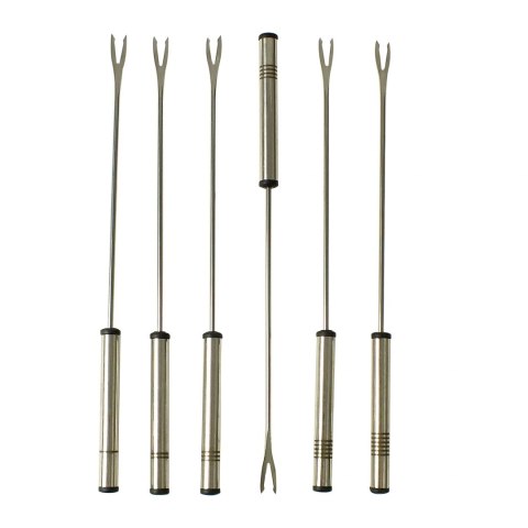 Zestaw do fondue dla 6 os., 11 el., 0,8 l, śred. 20 x 19,5 cm