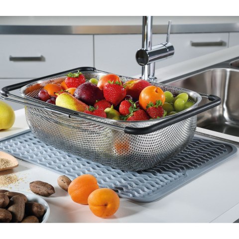 Durszlak z rozkładanymi uchwytami od 34 do 58 cm