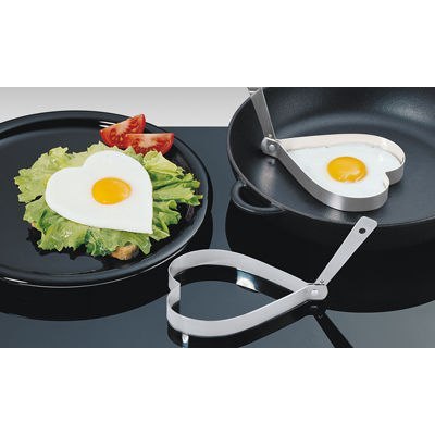 Obręcze do jajek sadzonych KUCHENPROFI 2 sztuki serca