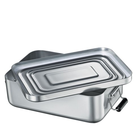 Pojemnik na lunch 23 x 15 x 7 cm srebrny