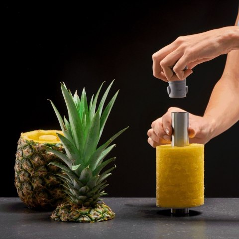 Stalowy krajacz do ananasa, śred. 9 x 23 cm