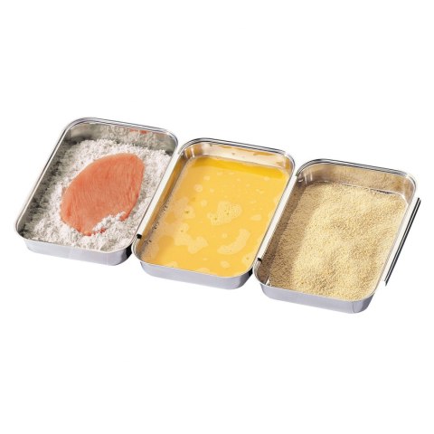 Zestaw do panierowania KUCHENPROFI 45 x 16 cm