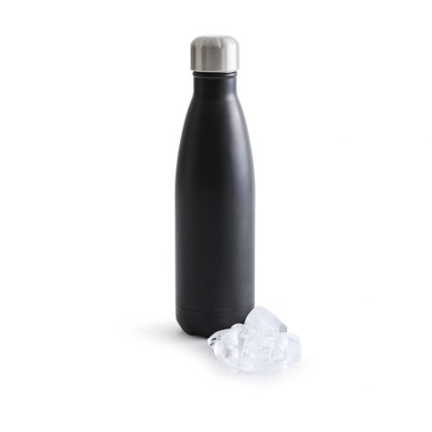 Butelka stalowa termiczna czarna 0,5 L