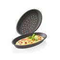 Owalne foremki do pizzy, 2 szt.
