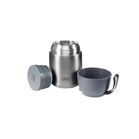 Pojemnik termiczny 0,48 L szary metaliczny