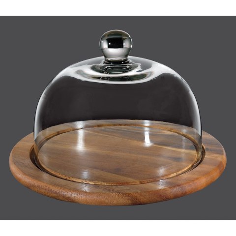 Deska do sera z pokrywą akacja ZASSENHAUS śred. 25 x 16,5 cm