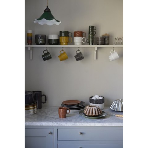 Filiżanki do espresso SAGAFORM 4 sztuk szare ceramika 0,1 L