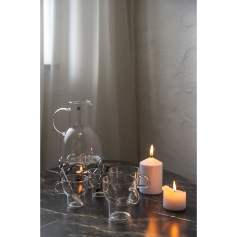 Łyżeczki 4 sztuki 13 cm srebrne