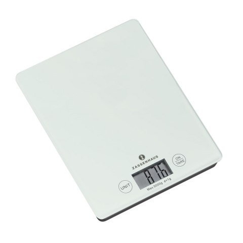 Waga elektroniczna, 16,5x21,5 cm, biała