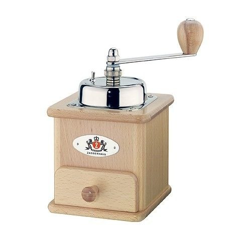 Młynek do kawy ZASSENHAUS 12,5 x 12 x 20 cm naturalny