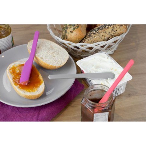 Noże śniadaniowe 3 sztuki LURCH silikon 16 cm