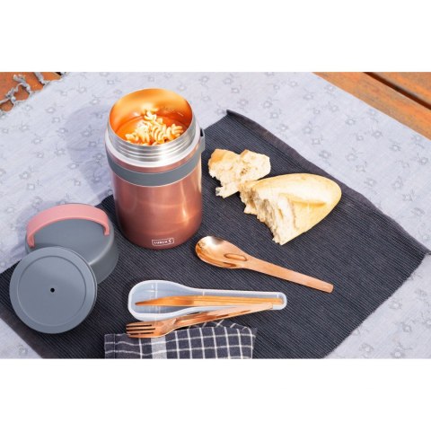 Pojemnik termiczny 0,8 L kolor różowe złoto LURCH