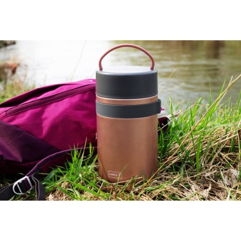 Pojemnik termiczny 0,8 L kolor różowe złoto LURCH