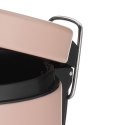 Łazienkowy kosz na śmieci Kela śred.17 cm wysokość 26 cm 3 L różowy