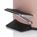 Łazienkowy kosz na śmieci Kela śred.17 cm wysokość 26 cm 3 L różowy