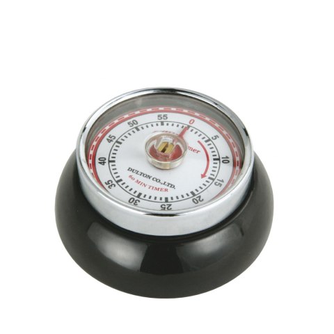 Timer mechaniczny, śred. 7x3 cm, czarny