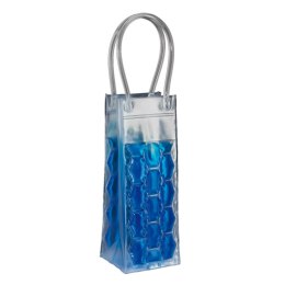 Cooler do wina niebieski 9 x 9 x 25 cm