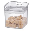 Plastikowy pojemnik kuchenny, 10,5x10,5x10,5 cm, 0,5 l