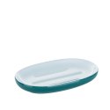 Ceramiczna mydelniczka KELA 13,5 x 8,5 cm ciemnozielona