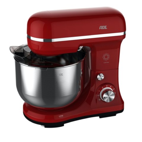 Mikser planetarny 3 mieszadła 1200 W czerwony