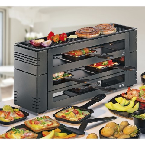 Raclette piec do mini pizzy dla 6 osób