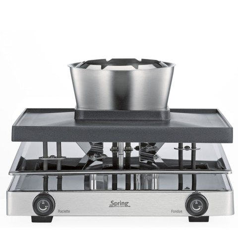 Zestaw do raclette i fondue dla 8 osób SPRING