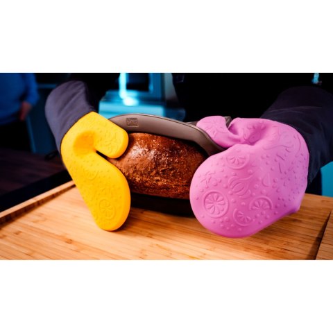 Rękawica do pieczenia z izolacją silikonową