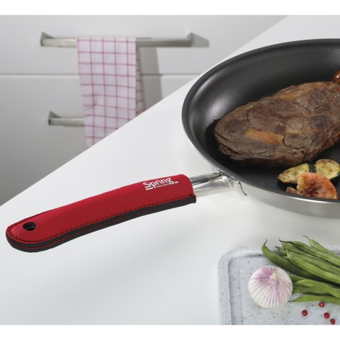 Nakładka na uchwyt do patelni 20 CM czerwona SPRING