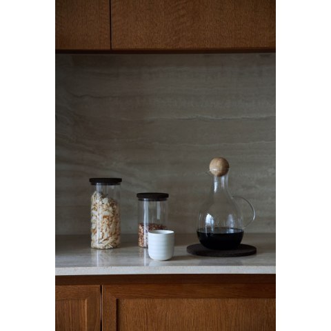 Podkładki pod gorące naczynia 2 sztuki śred. 20 cm ciemnobrązowe