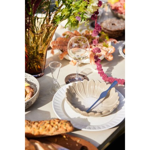 Talerz głęboki średnica 20 x 5 CM beżowy MAŁY