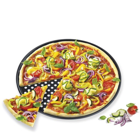 Forma do pizzy blacha stalowa śred. 36 cm KUCHENPROFI