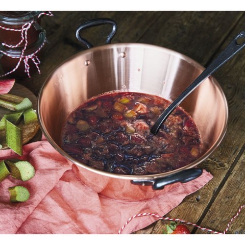 Garnek do dżemu SORING miedź 3 L średnica 26 x 11,5 cm