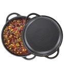 Garnek z pokrywą patelnią grillową KUCHENPROFI żeliwo 5,7 L śred. 26 cm