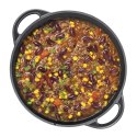 Garnek z pokrywą patelnią grillową KUCHENPROFI żeliwo 5,7 L śred. 26 cm