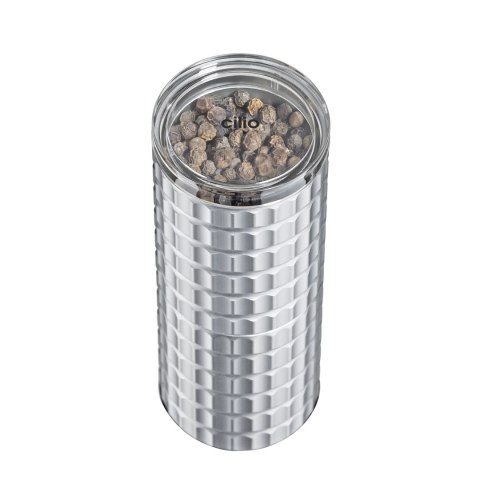 Młynek do pieprzu soli i ziółi CILIO srebrny