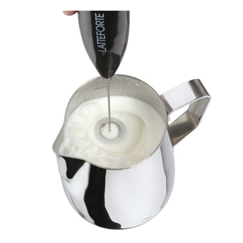 Spieniacz do mleka na stojaku CILIO 23 cm biały