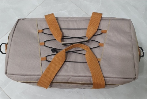 Torba termiczna piknikowa CILIO 46 x 23 x 26 CM 25 L jasny szary